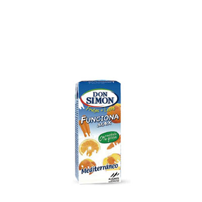 Don Simón, Zumo de Frutas con Leche, Mediterráneo 20Cl - 33Cl Brick.